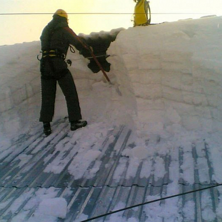 Уборка снега цена в Пермь